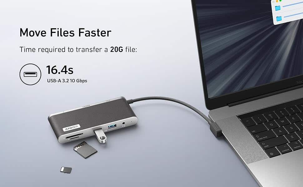 Anker USB-C Hub - 5 Essential Tablet Accessories