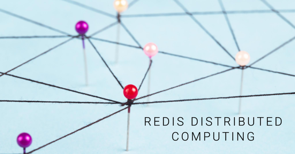 Redis distributed computing cover dall e